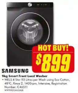 The Good Guys Smart Front Load Washer offer