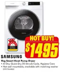 The Good Guys Smart Heat Pump Dryer offer