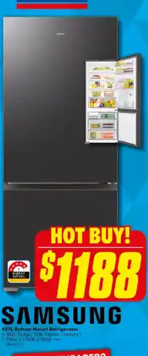 The Good Guys SAMSUNG Bottom Mount Refrigerator offer