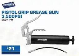 Burson Auto Parts Pistol grip grease gun 3,500psi offer