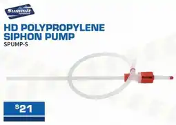 Burson Auto Parts Hd polypropylene siphon pump offer