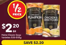 Ritchies Heinz Classic Soup Varieties offer