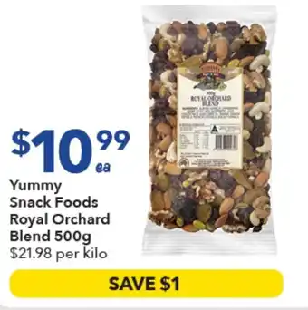 Ritchies Yummy Snack Foods Royal Orchard Blend offer