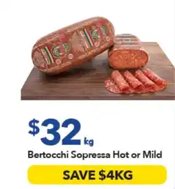 Ritchies Bertocchi Sopressa Hot or Mild offer