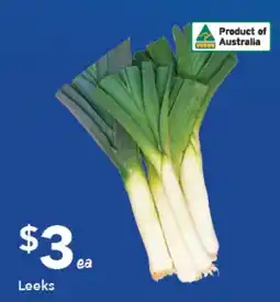 Ritchies Leeks offer