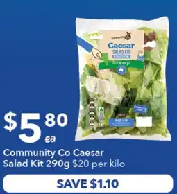 Ritchies Community Co Caesar Salad Kit offer