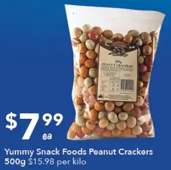 Ritchies Yummy Snack Foods Peanut Crackers offer