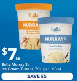 Ritchies Bulla murray st ice cream tubs offer