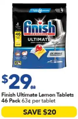 Ritchies Finish Ultimate Lemon Tablets offer