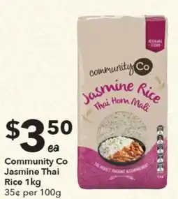 Ritchies Community Co Jasmine Thai Rice offer