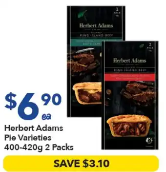 Ritchies Herbert Adams Pie Varieties offer