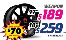 Bob Jane T-Marts Satin black weapon offer