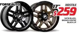 Bob Jane T-Marts Satin black bronze centre hostile 17 offer
