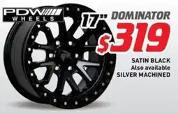 Bob Jane T-Marts Satin black also available silver machined dominator 17 offer