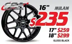 Bob Jane T-Marts Gloss black milan 16 offer