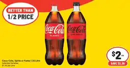 Supa Valu Coca Cola Sprite or Fanta offer