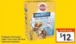 Supa Valu Pedigree Dentastix Daily Oral Care offer