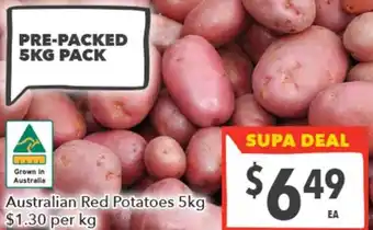 Supa Valu Australian Red Potatoes offer