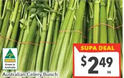 Supa Valu Australian Celery Bunch offer