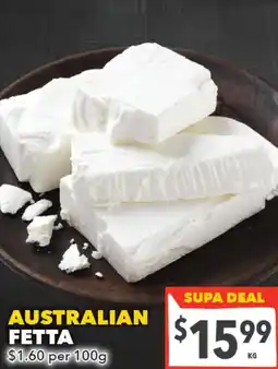 Supa Valu Australian fetta offer