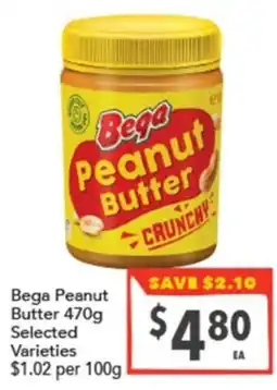 Supa Valu Bega Peanut Butter offer