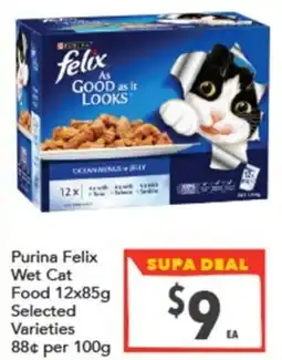 Supa Valu Purina Felix Wet Cat Food offer
