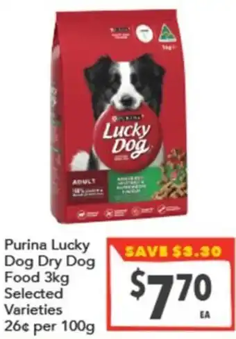 Supa Valu Purina Lucky Dog Dry Dog Food offer