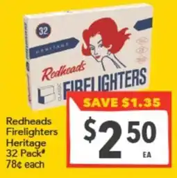 Supa Valu Redheads Firelighters Heritage offer