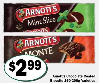 Arnotts Chocolate Coated Biscuits