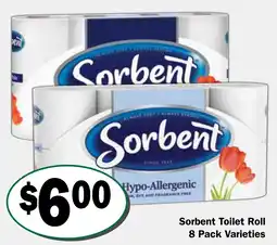Friendly Grocer Sorbent Toilet Roll offer
