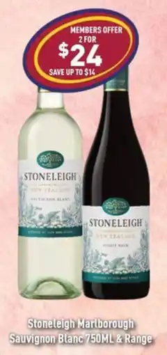 Liquor Legends Stoneleigh Marlborough Sauvignon Blanc & Range offer