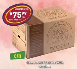 Liquor Legends Stone & Wood Pacific Ale Bottle offer