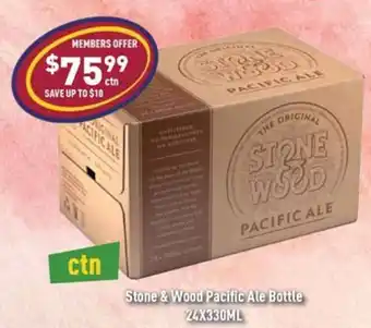 Stone & Wood Pacific Ale Bottle
