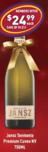 Liquor Legends Jansz tasmania premium cuvee nv offer