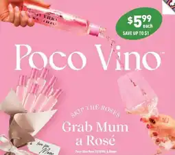 Liquor Legends Poco Vino offer