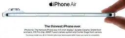 JB Hi-Fi iPhone Air 256GB offer
