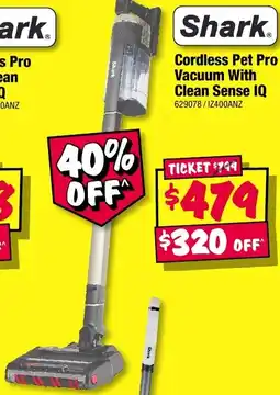 JB Hi-Fi Cordless Pet Pro Vacuum With Clean Sense IQ offer
