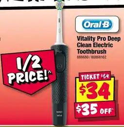 JB Hi-Fi Vitality Pro Deep Clean Electric Toothbrush offer