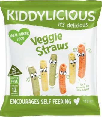 Kiddylicious Veggie Straws 12g