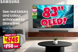 JB Hi-Fi Samsung oled s90h 83" offer