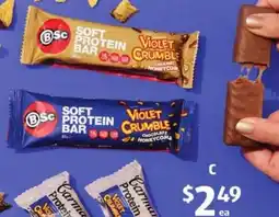 ALDI Violet Crumble Protein Bar offer
