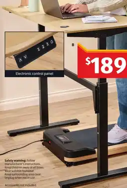 ALDI Electric Standing Office Desk offer