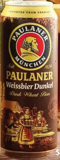 ALDI Paulaner Weissbier Dunkel offer