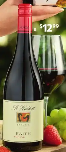 ALDI St Hallet Faith Barossa Shiraz 2024 offer