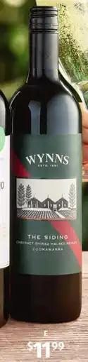 ALDI Wynns Coonawarra Cabernet Shiraz Malbec Merlot 2023 offer