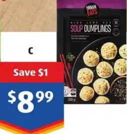 ALDI Soup dumplings offer