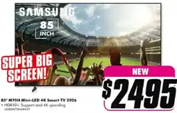 The Good Guys 85" M70H Mini-LED 4K Smart TV 2026 offer