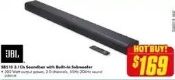 The Good Guys SB510 3.1Ch Soundbar with Built-in Subwoofer offer