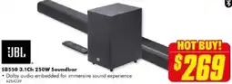 The Good Guys SB550 3.1Ch 250W Soundbar offer