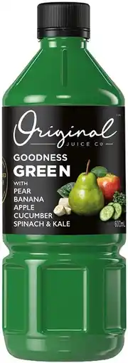 IGA NEW Original Juice Co Goodness Green Juice offer
